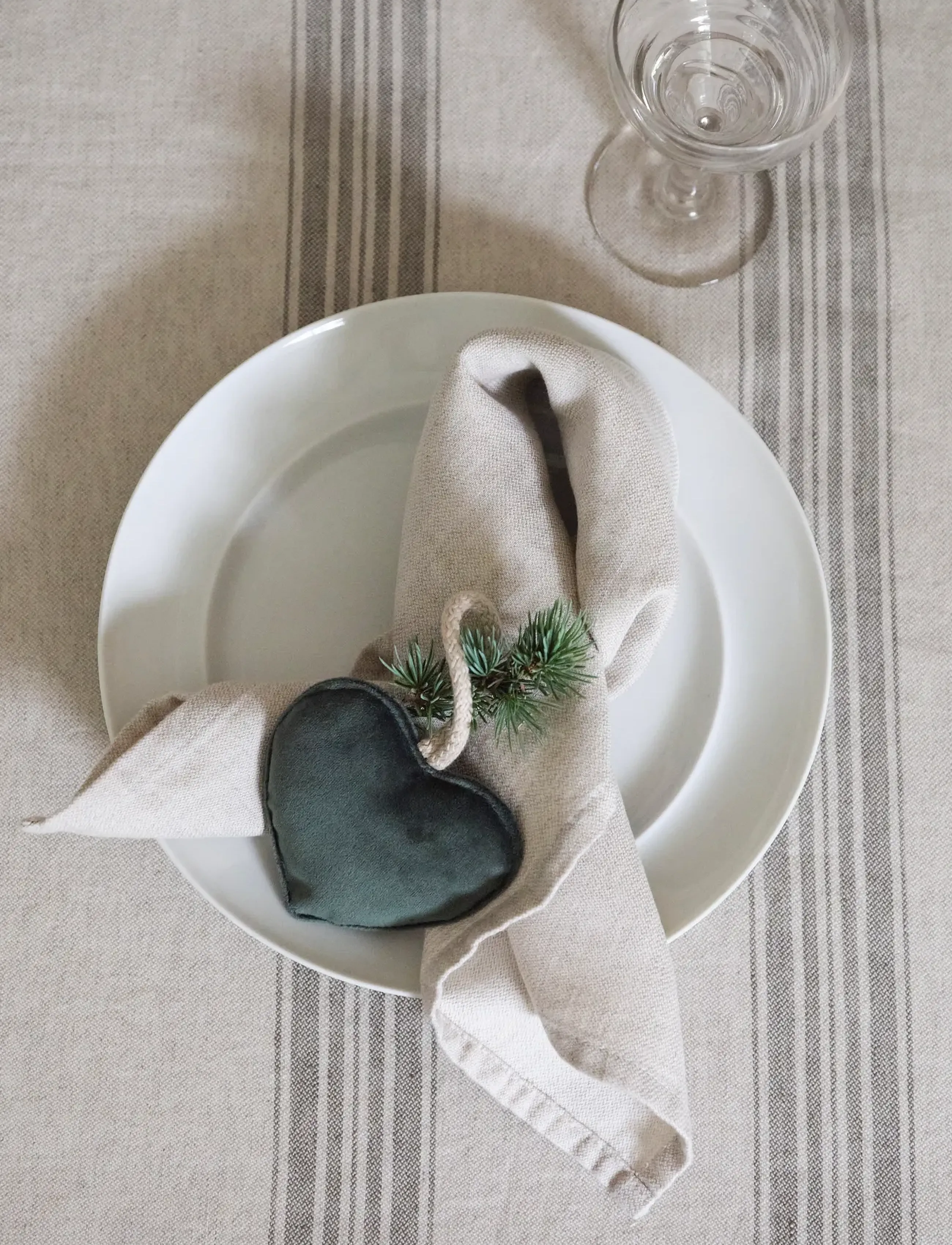 compliments - Arles Napkin 45x45 cm - 2 Pack - stoffservietten - linen - 4