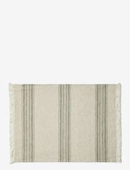 compliments - Arles Place Mat 36x50 cm w/fringes - 2 Pack - laveste priser - green - 0