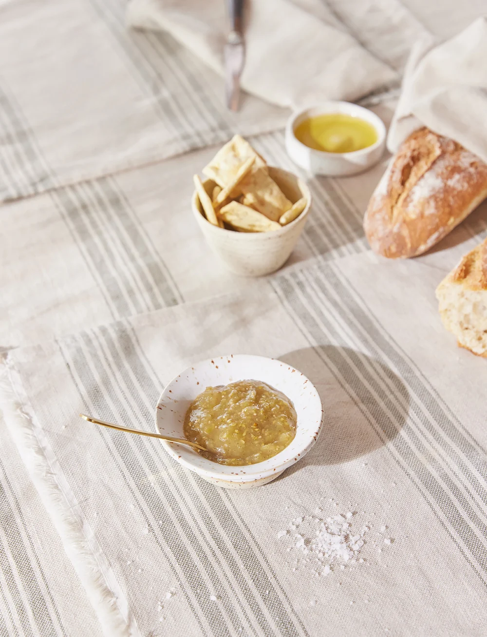 compliments - Arles Place Mat 36x50 cm w/fringes - 2 Pack - dækkeservietter - green - 1