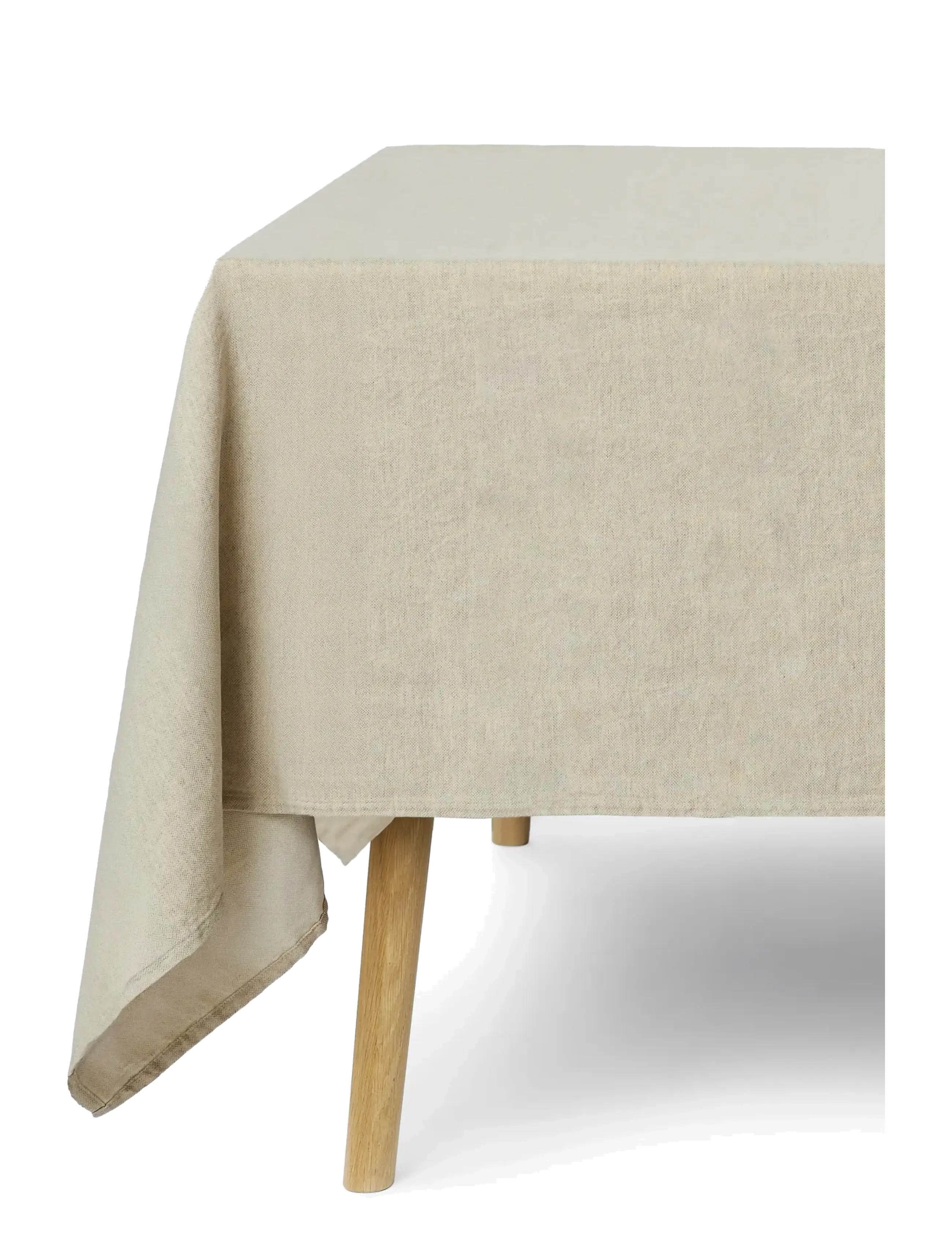 compliments Arles Table Cloth, Dug og bordløber, Beige, Str: 150X350CM