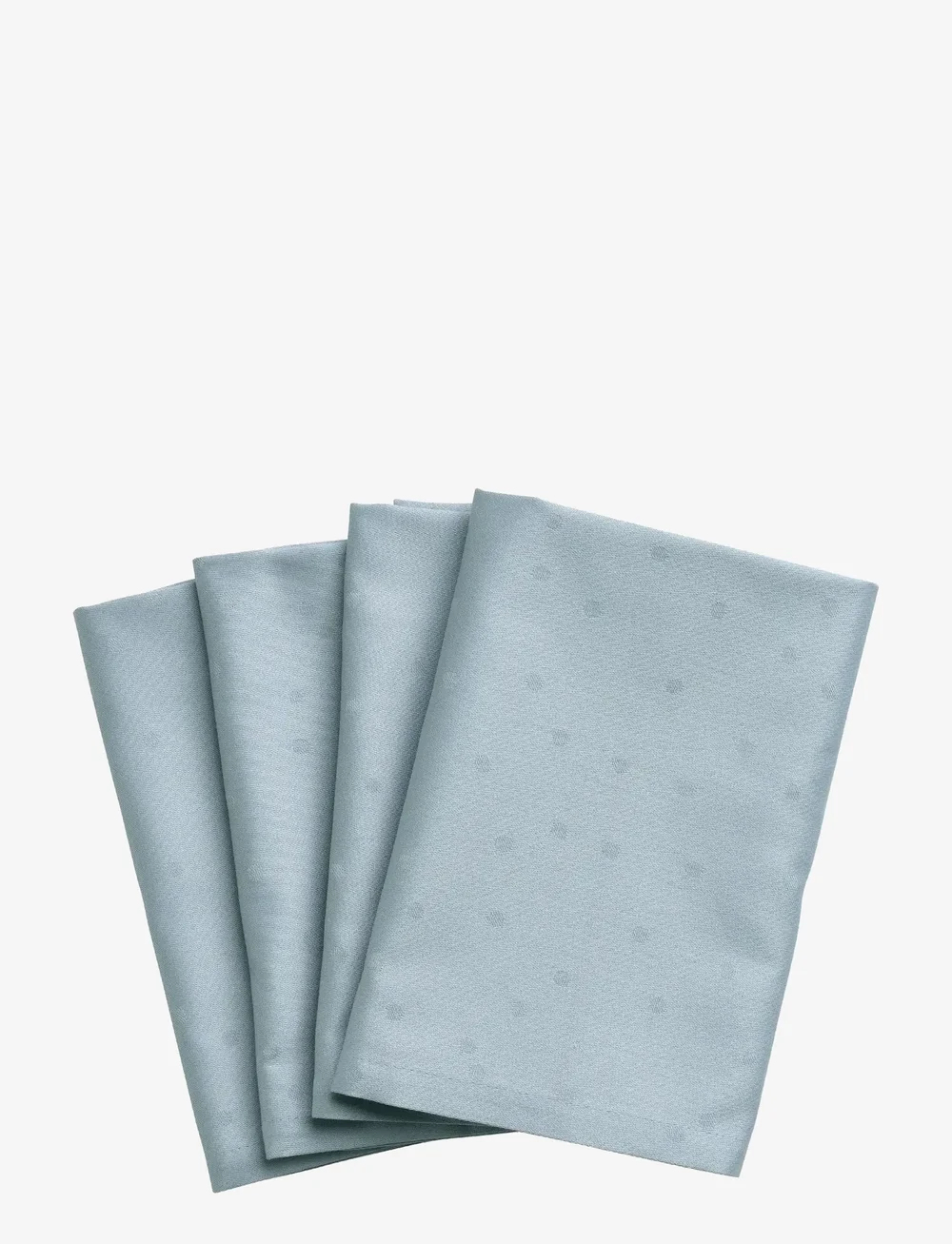 compliments - Confetti Damask Napkin 45x45 cm - 4 Pack - stoffservietten - mineral blue - 0