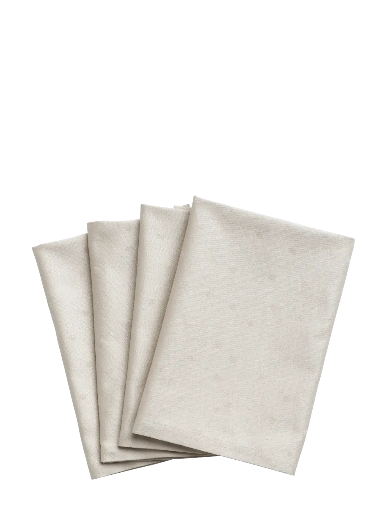 COMPLIMENTS Confetti Damask Serviette 45X45 Cm - 4 Pack Cream - 45X45CM - Unisex