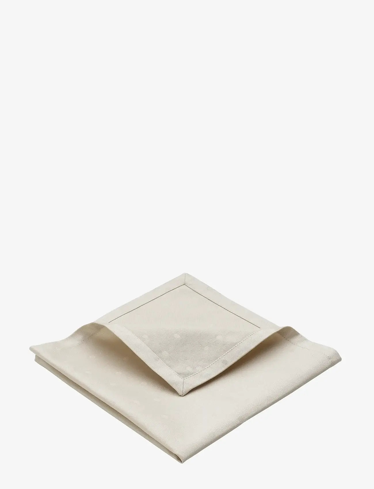 compliments - Confetti Damask Napkin 45x45 cm - 4 Pack - tygservetter - moon - 1