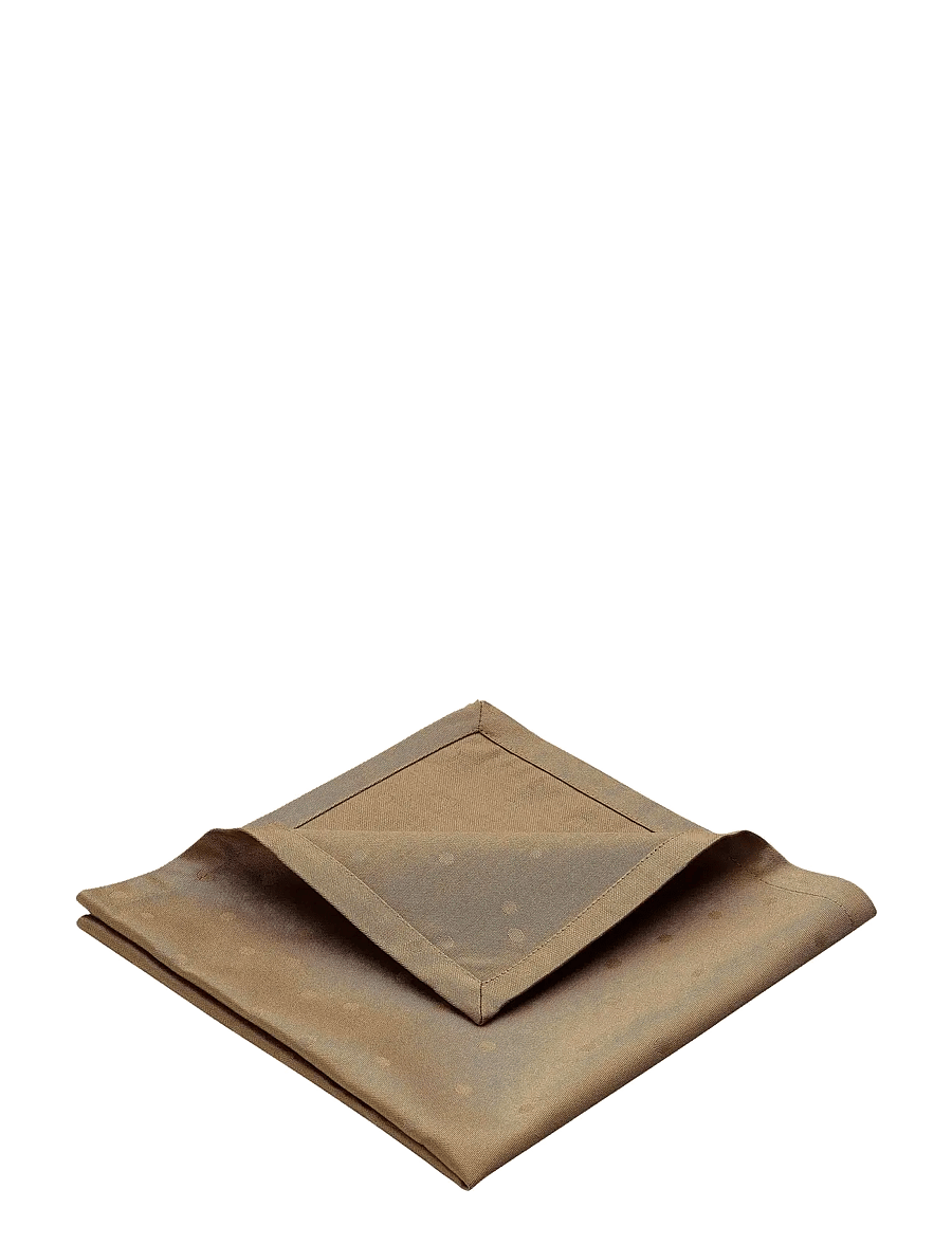 compliments - Confetti Damask Napkin 45x45 cm - 4 Pack - stoffservietten - walnut - 2
