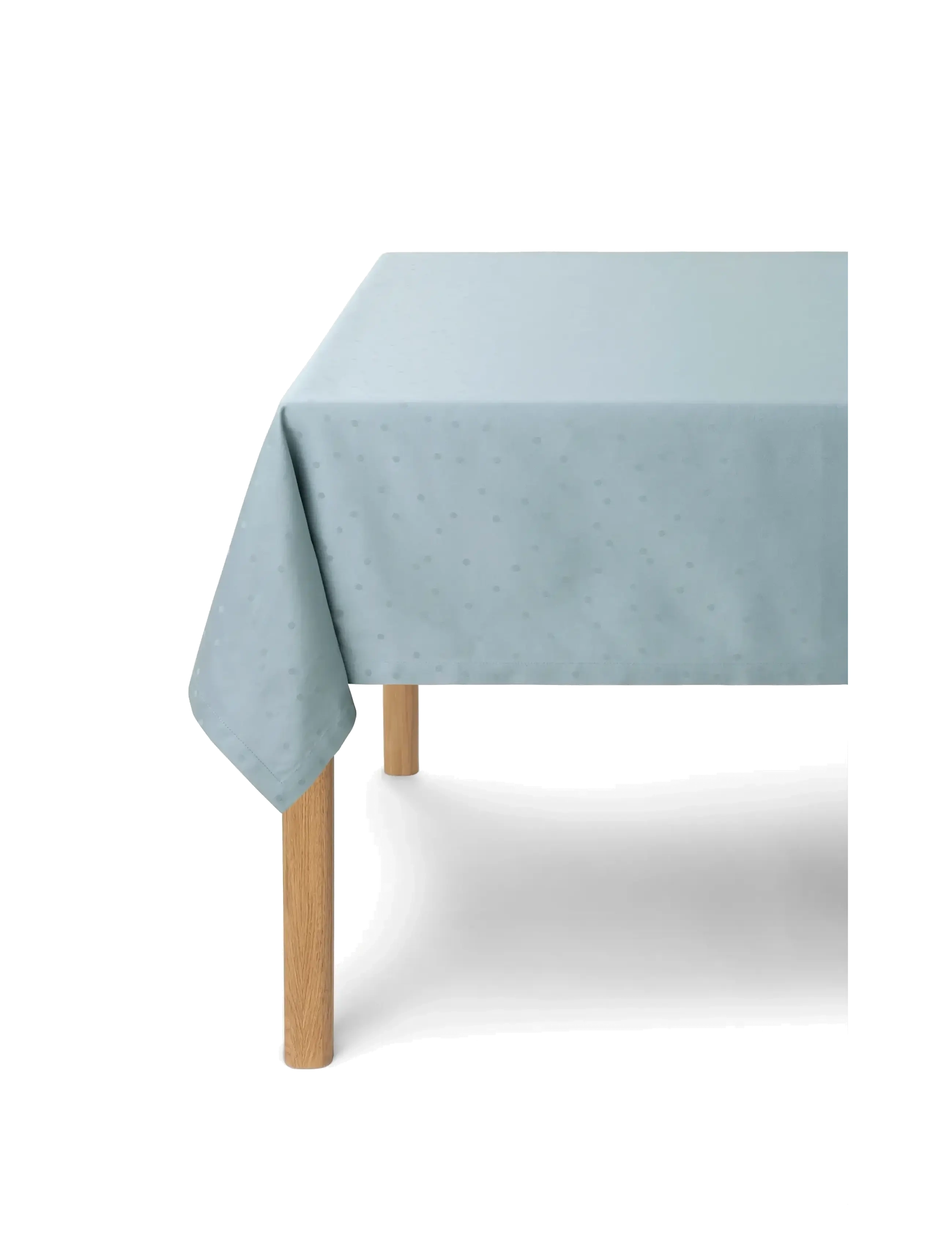 COMPLIMENTS Confetti Damask Table Cloth Blau - 150X250CM - Unisex