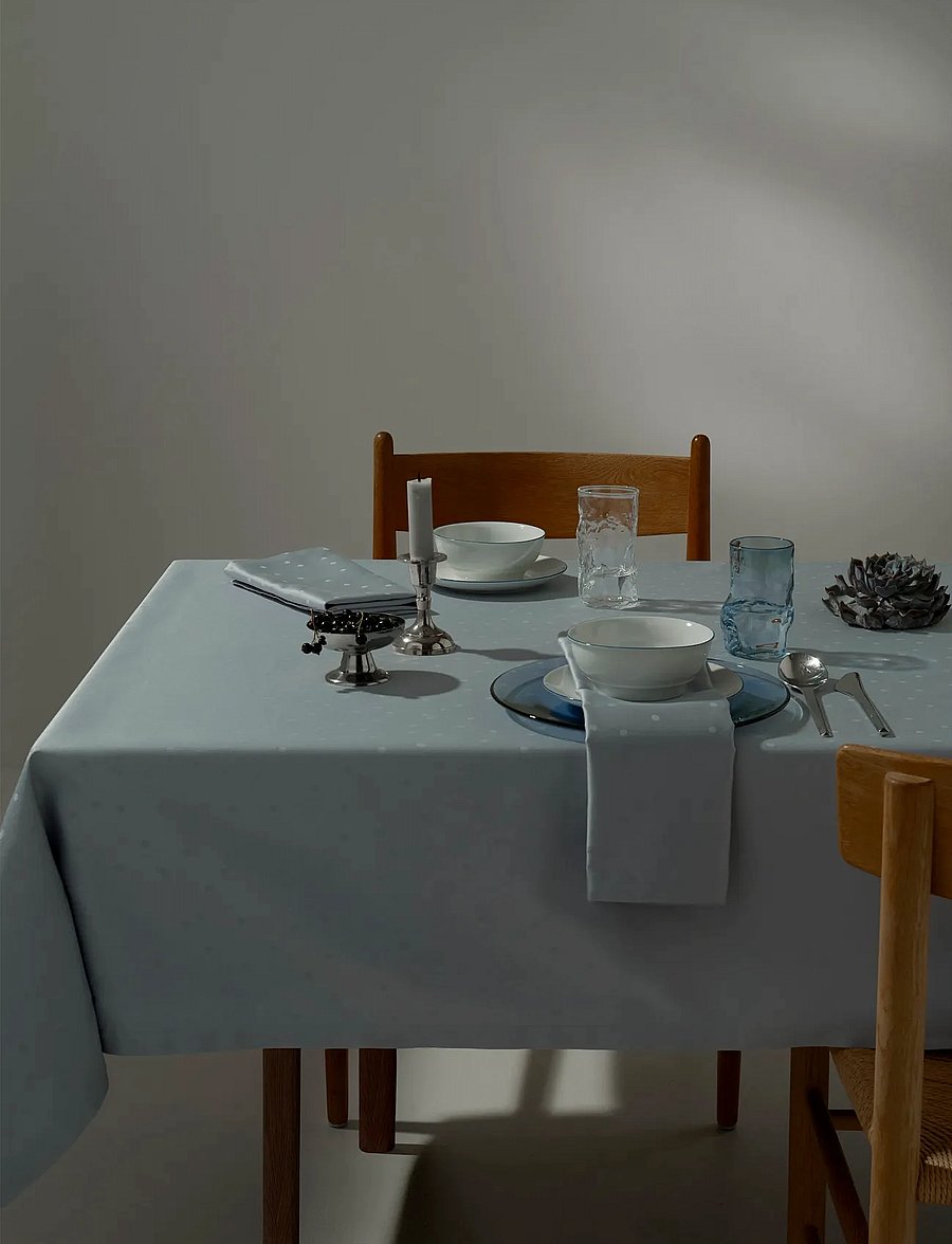 compliments - Confetti Damask Table Cloth - tischdecken & tischläufer - mineral blue - 3
