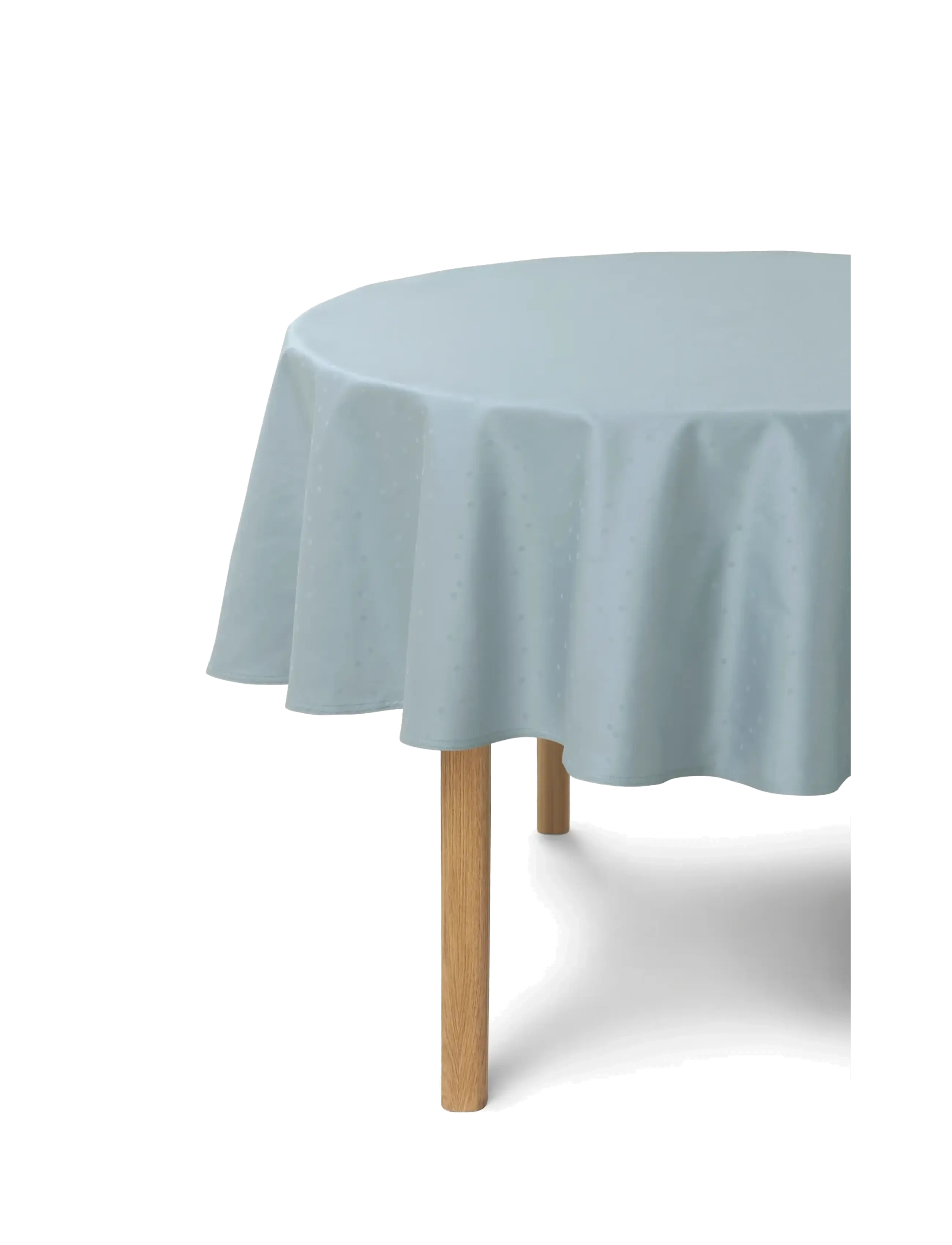 COMPLIMENTS Confetti Damask Table Cloth Blau - Ø 200 CM - Unisex