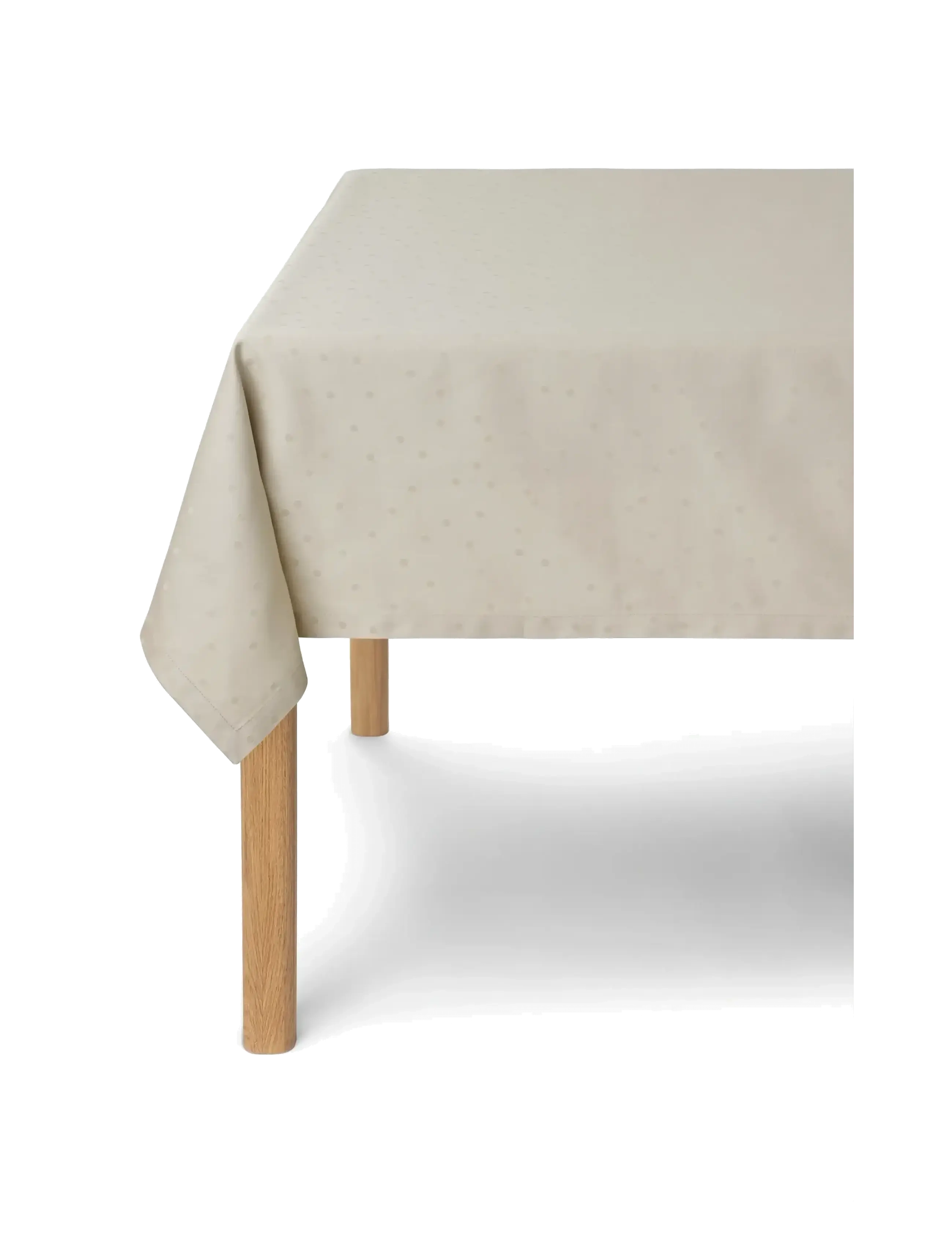 COMPLIMENTS Confetti Damask Table Cloth Cream - 150X300CM - Unisex