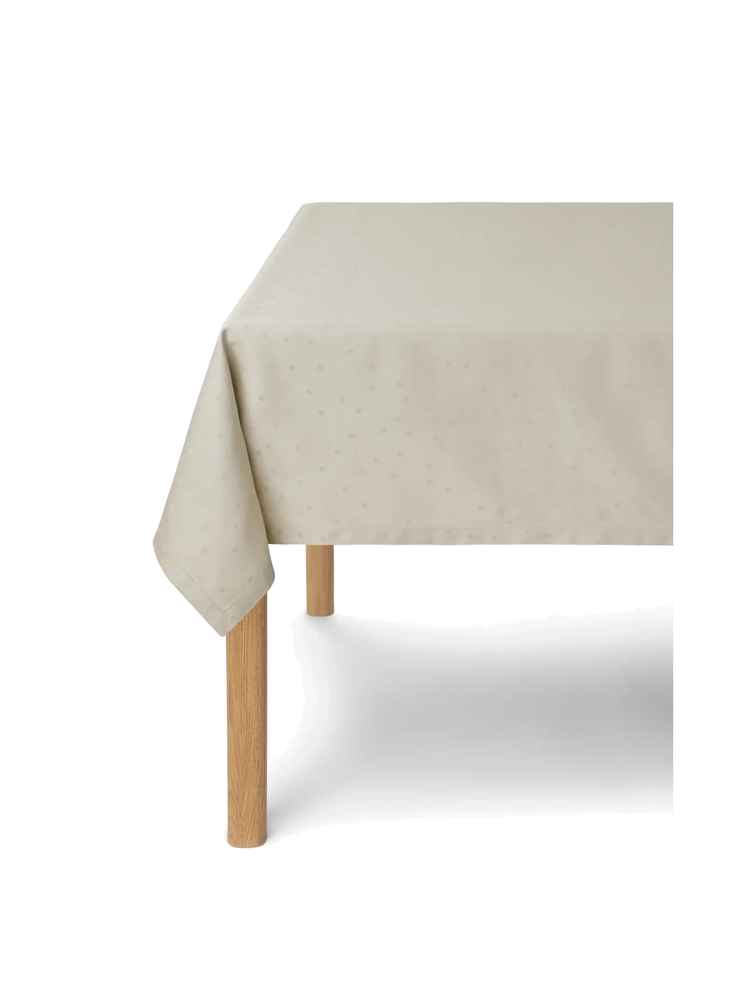 COMPLIMENTS Confetti Damask Table Cloth Beige - 150X350CM - Unisex