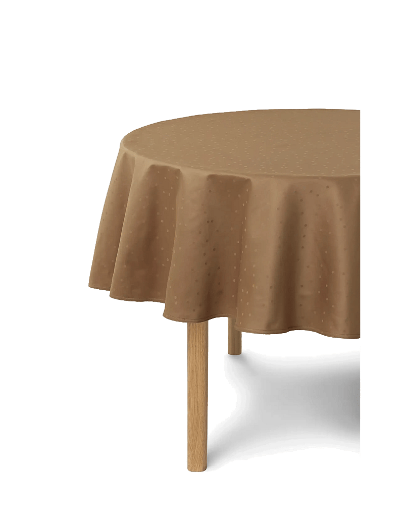compliments - Confetti Damask Table Cloth - tischdecken & tischläufer - walnut - 0