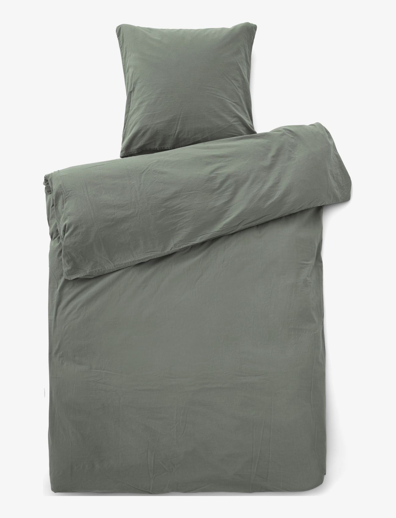 compliments Stone Bed Linen 140X200/60X63 Cm, Bed Sæt, Grå, Str: 140X200;60X63CM