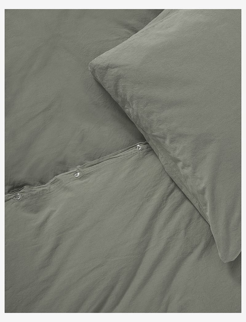 compliments - Stone Bed Linen 140x200/60x63 cm - køb efter pris - grey - 1