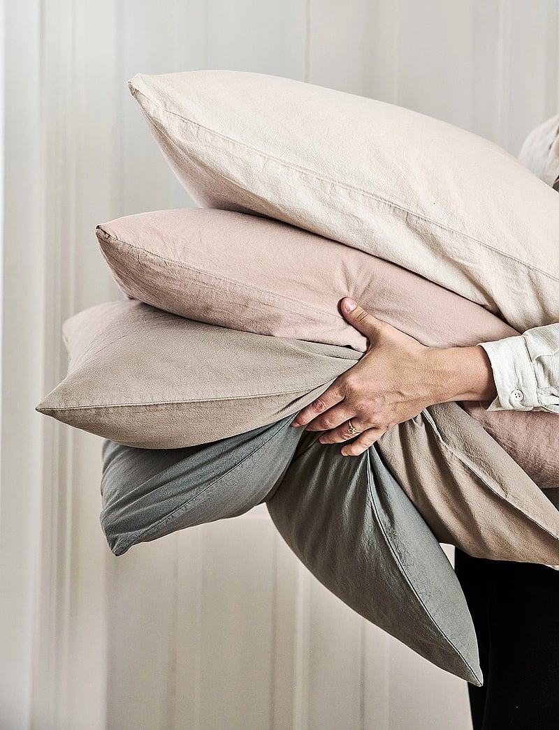 compliments - Stone Bed Linen 140x200/60x63 cm - køb efter pris - grey - 4