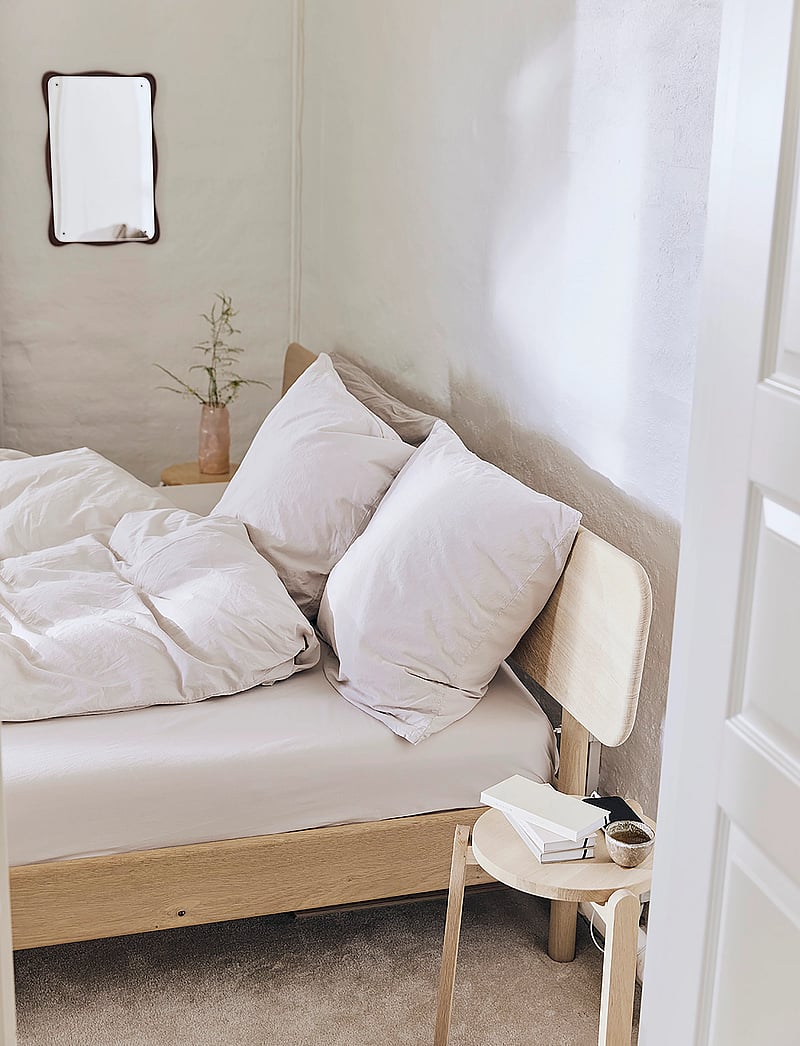 compliments - Stone Bed Linen 140x200/60x63 cm - køb efter pris - moon - 2