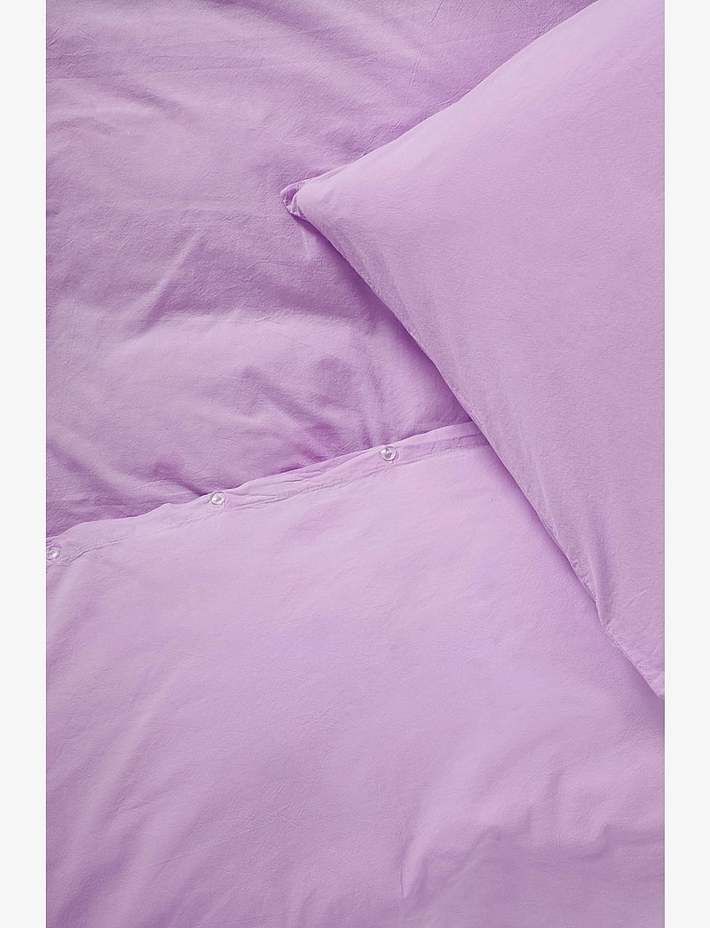 compliments - Stone Bed Linen 140x200/60x63 cm - køb efter pris - pink sky - 1