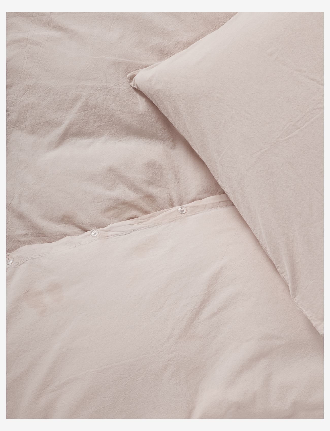 compliments - Stone Bed Linen 140x200/60x63  cm - sengesæt - rose - 2