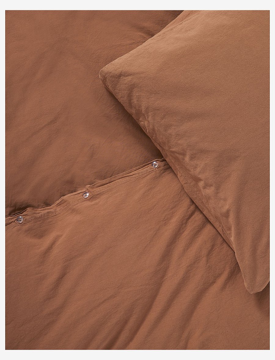 compliments - Stone Bed Linen - voodiriiete komplektid - brown - 2
