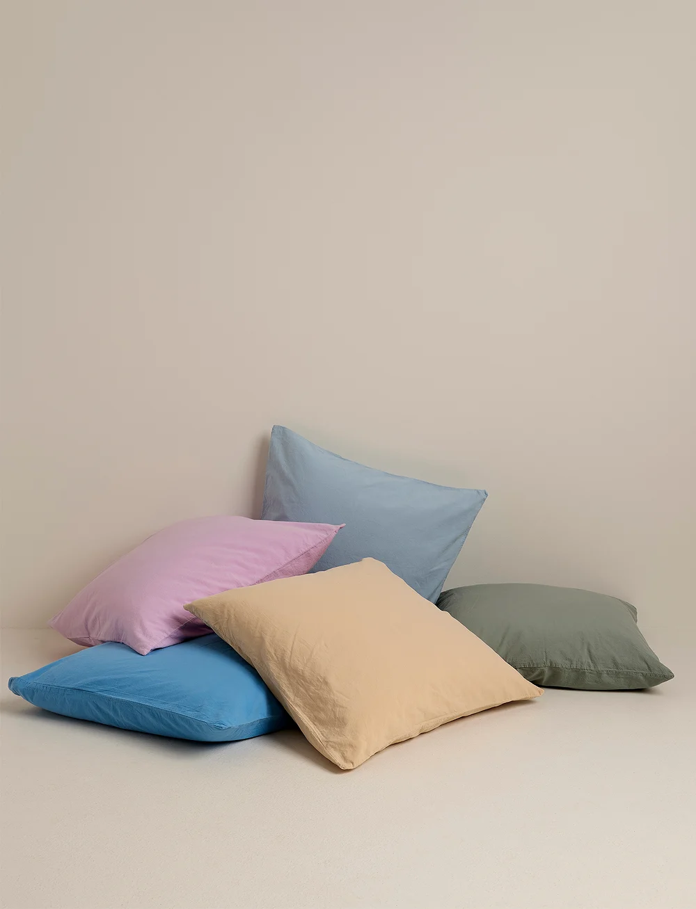 compliments - Stone Bed Linen 140x220/60x63 cm - sengesæt - champagne - 2