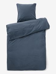 compliments - Stone Bed Linen 140x220/60x63 cm - sengesæt - dark blue - 0