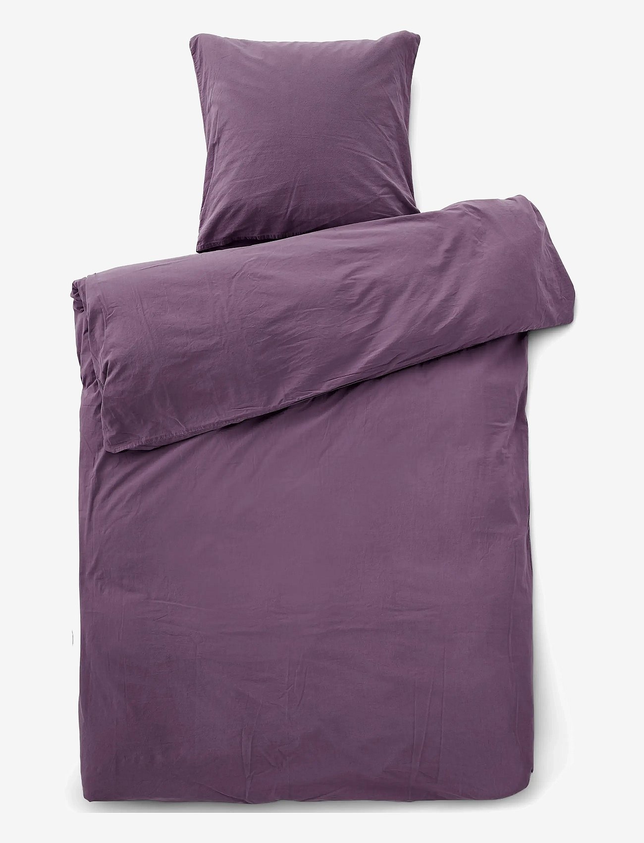 compliments Stone Bed Linen - Purple - 140X220;60X63CM