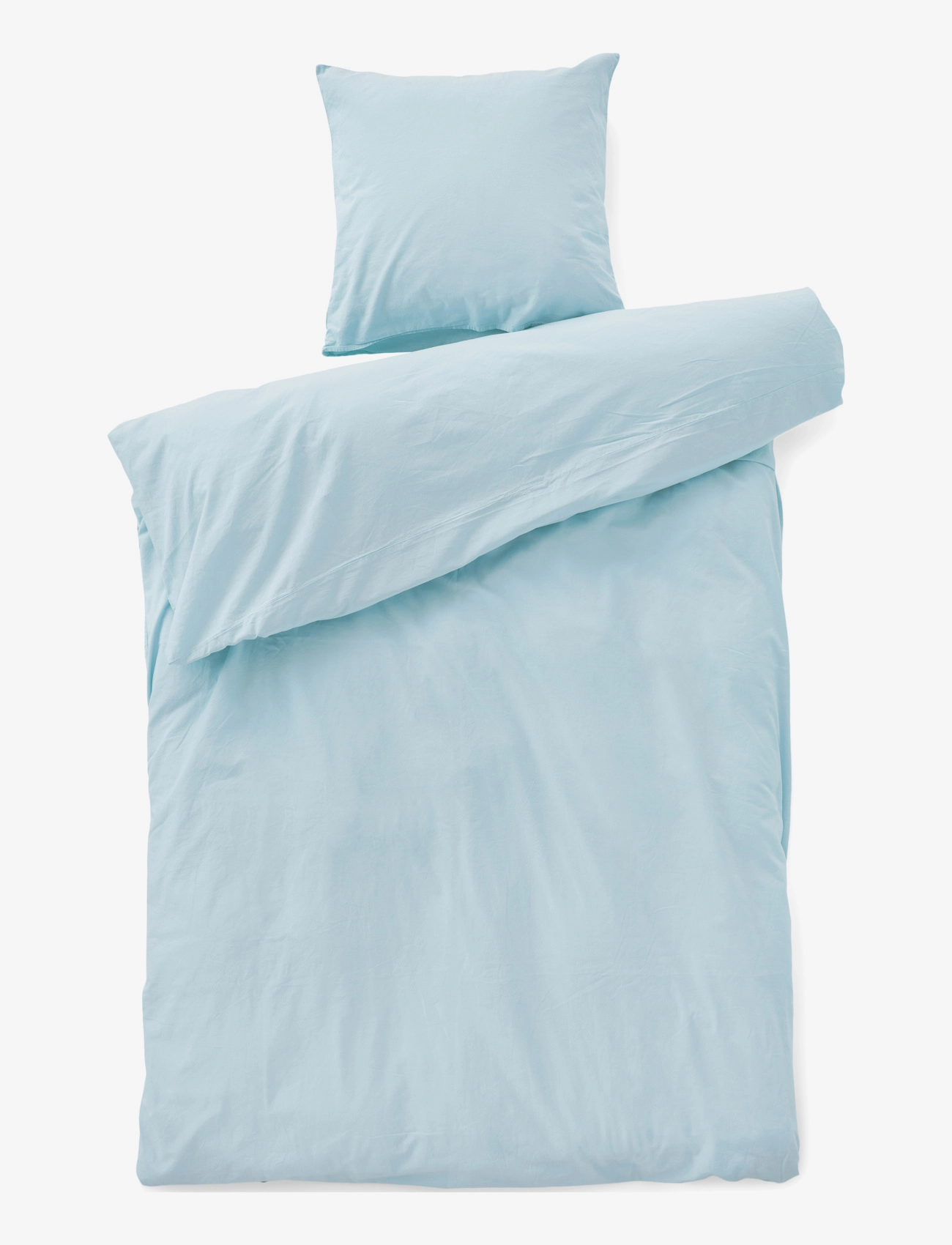 compliments Stone Bed Linen 140X220/60X63 Cm, Bed Sæt, Blå, Str: 140X220;60X63CM