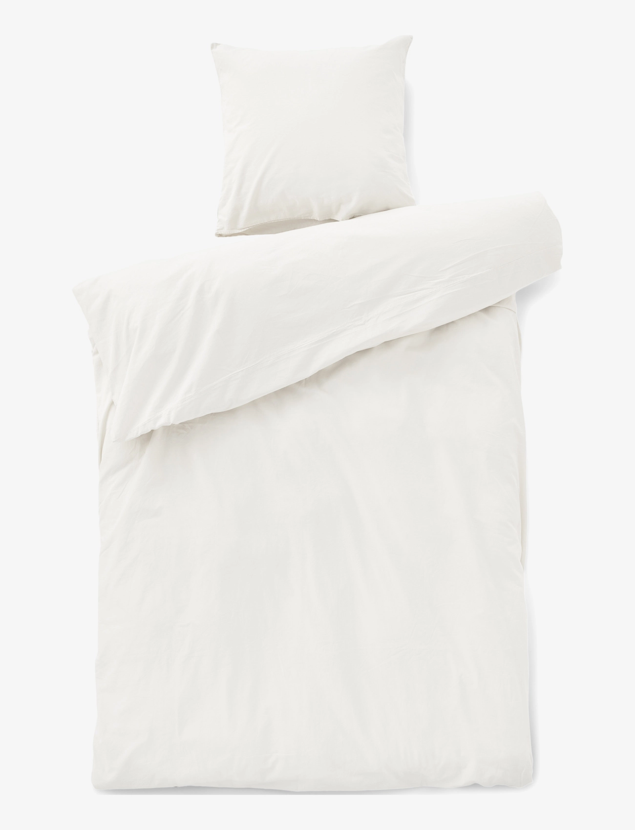 compliments Stone Bed Linen 200X220/60X63 (2) Cm, Bed Sæt, Hvid, Str: 200X220;60X63CM