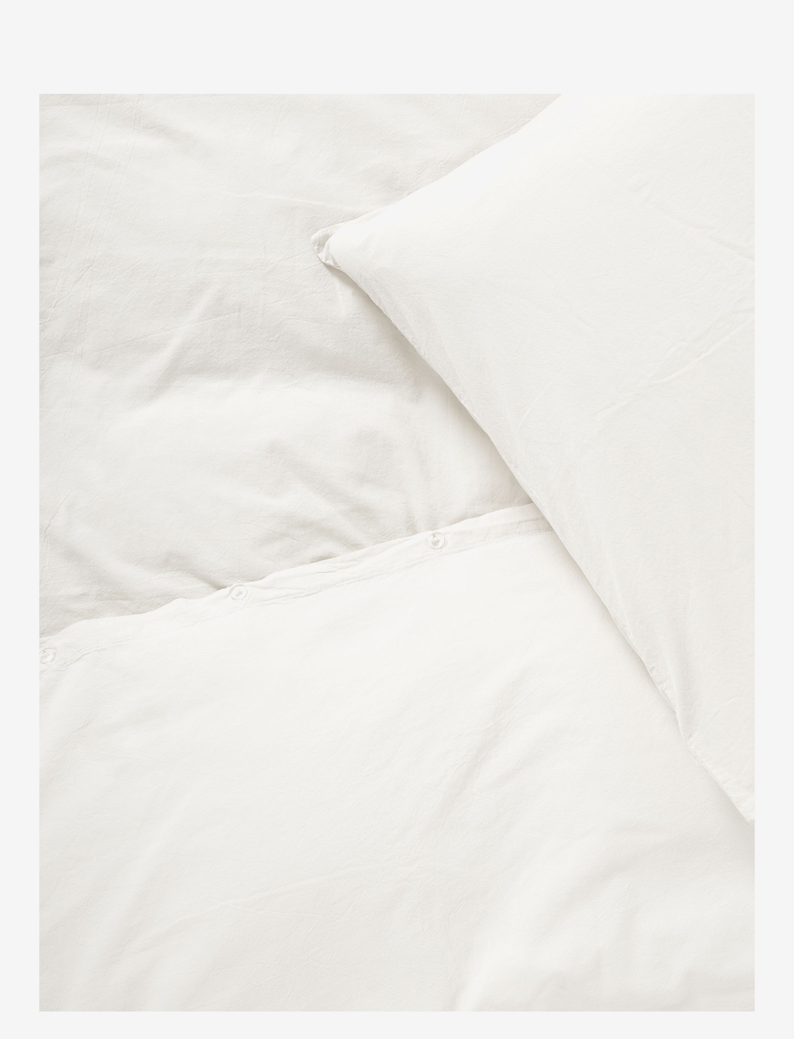 compliments - Stone Bed Linen 200x220/60x63 (2) cm - sengesæt - white - 1