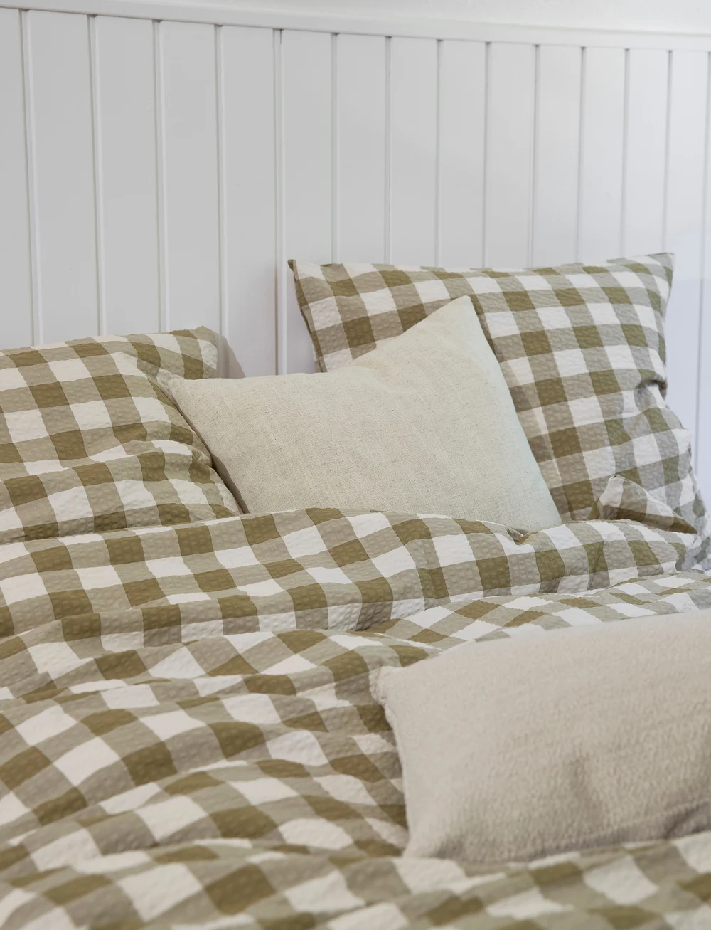 compliments - Square Bed Linen 140x200/50x70 cm - nach preis einkaufen - green - 2