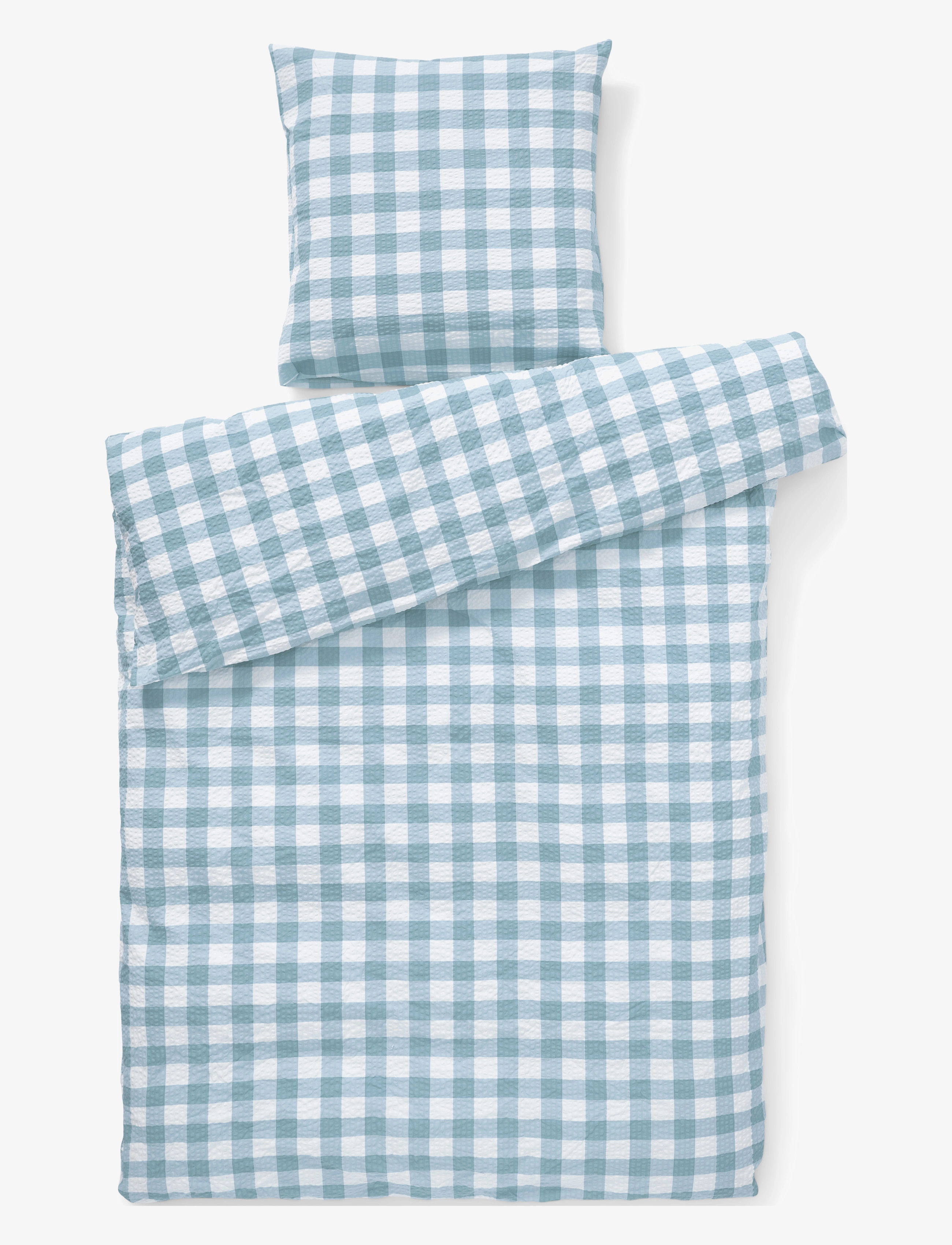 Square Bed Linen 140x220/50x70 cm - BLUE