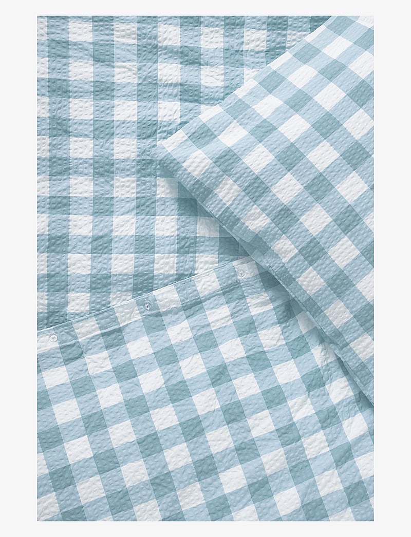 compliments - Square Bed Linen 140x220/50x70 cm - bed sets - blue - 1