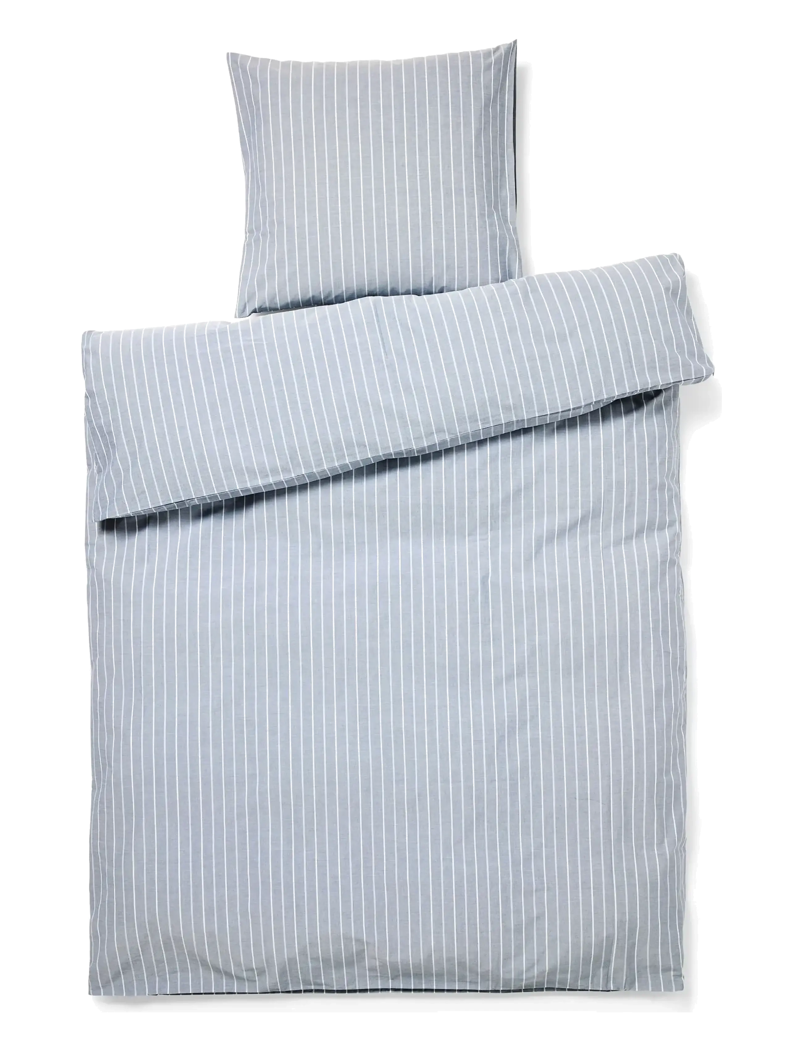 compliments Blik Bed Linen, Bed Sæt, Blå, Str: 140X200;60X63CM
