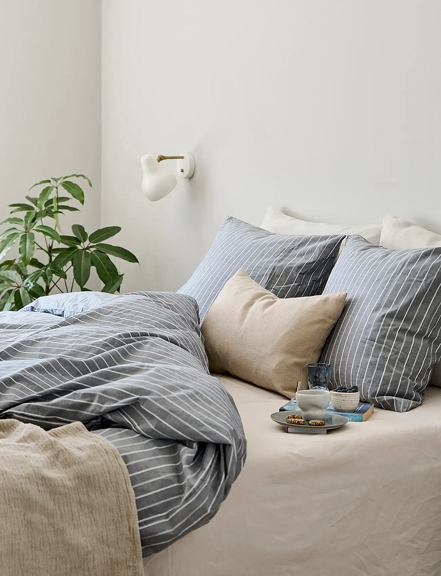 compliments - Blik Bed Linen - bettwäsche-set - blue - 2