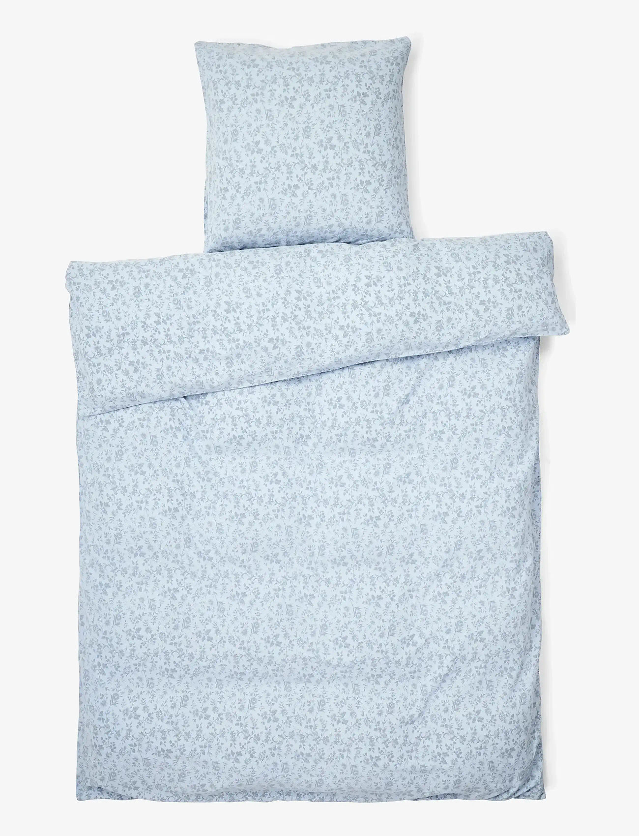 compliments - Blossom Bed Linen - bettwäsche-set - dusty blue - 1