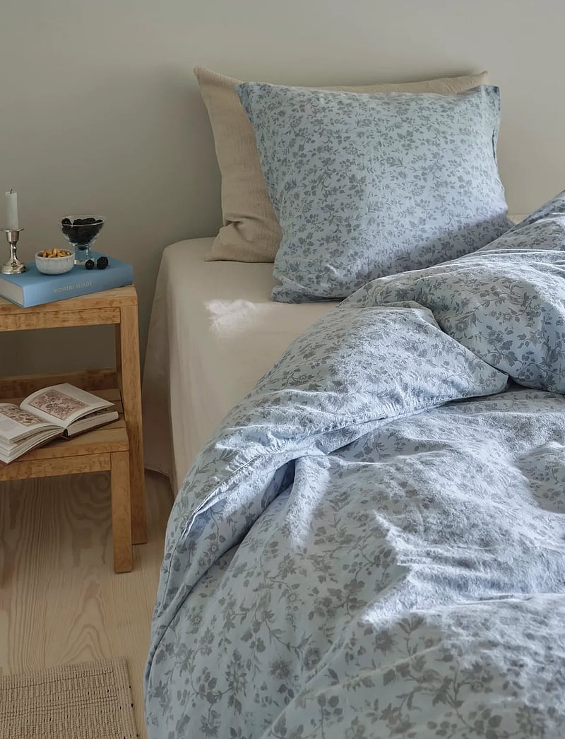 compliments - Blossom Bed Linen - bettwäsche-set - dusty blue - 0