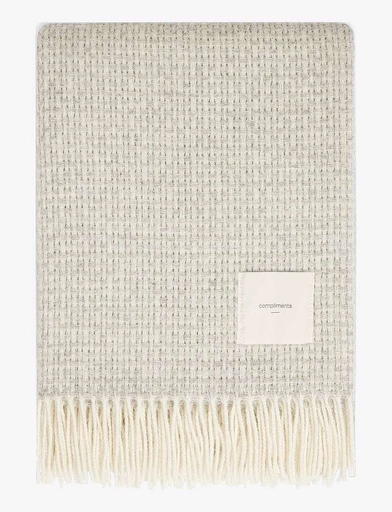 compliments - Nest Throw 140x200 cm - tekid ja katted - grey - 0