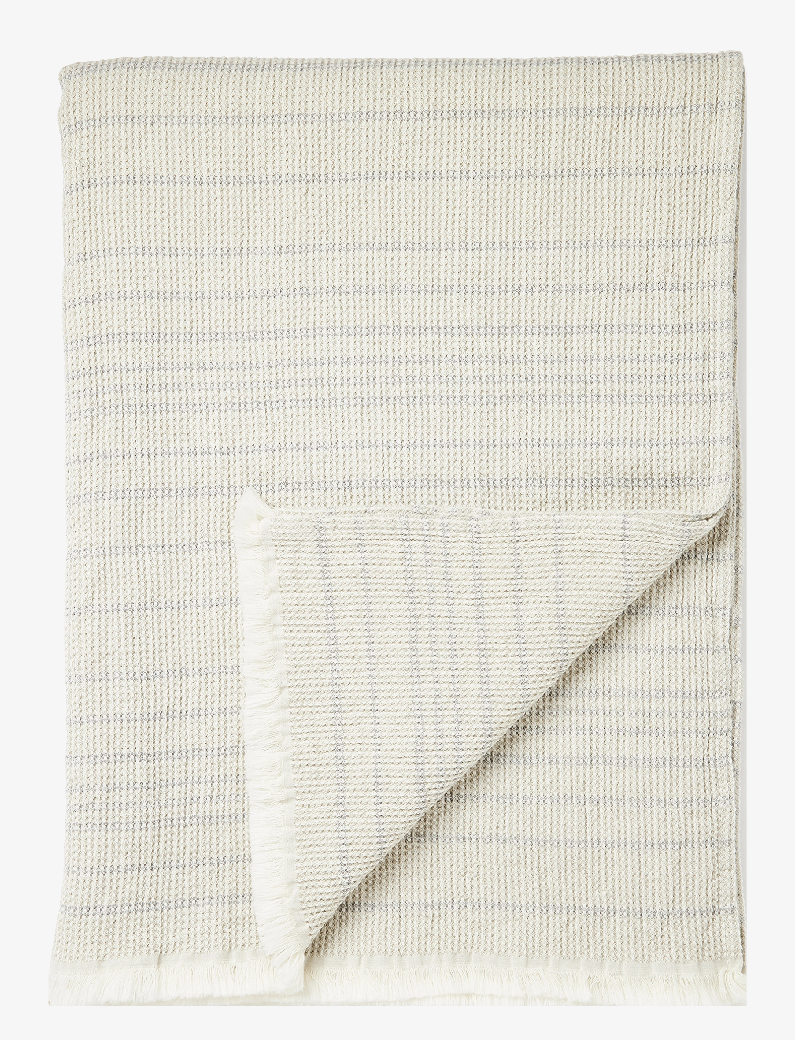 compliments - Cielo Throw - blankets & throws - sand/grey - 1