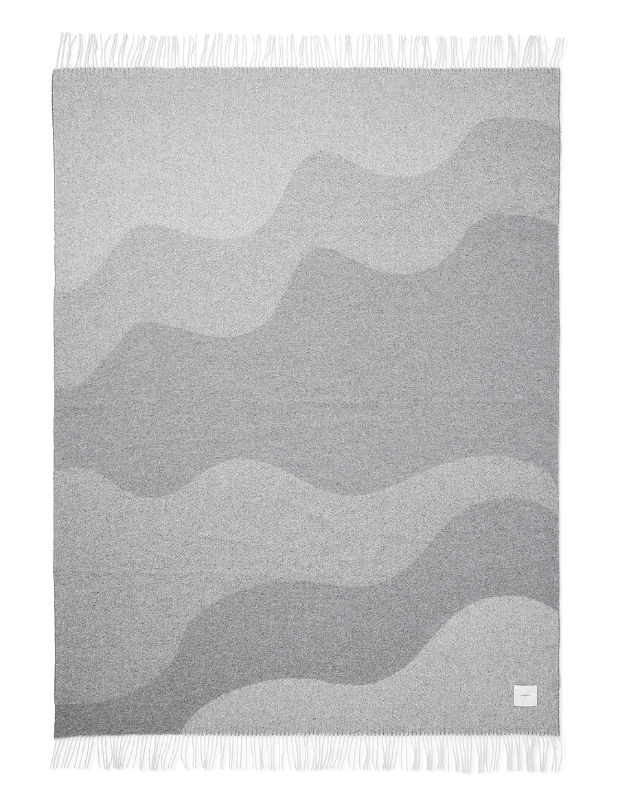 compliments - Waves Throw - decken - grey - 1