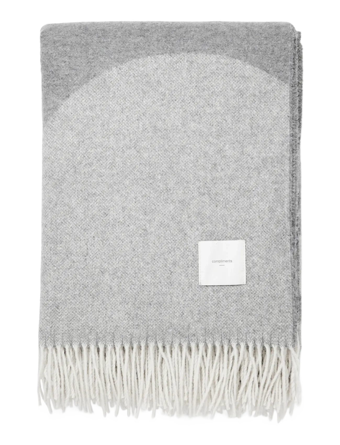 compliments - Waves Throw - udendørstekstiler - grey - 2