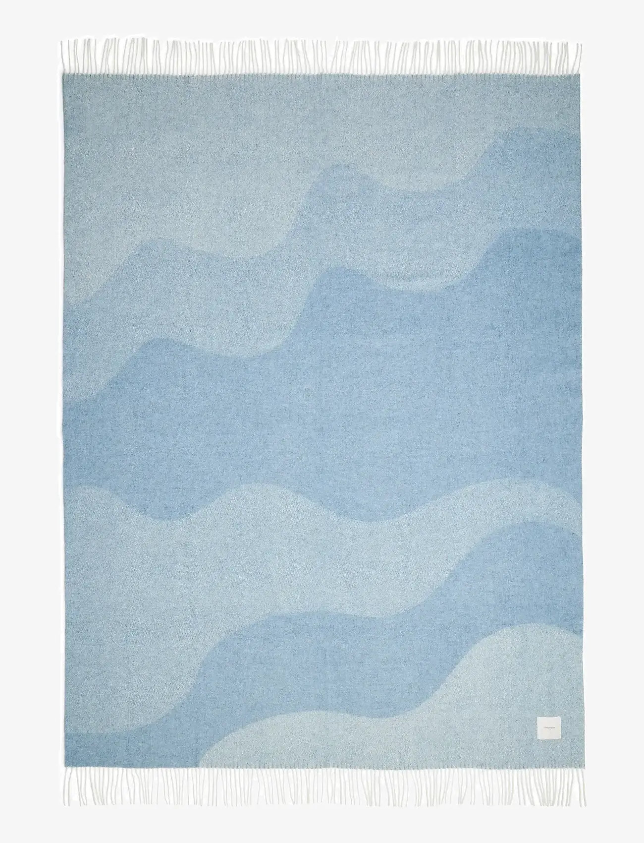 compliments - Waves Throw - textilien für den außenbereich - mineral blue - 1