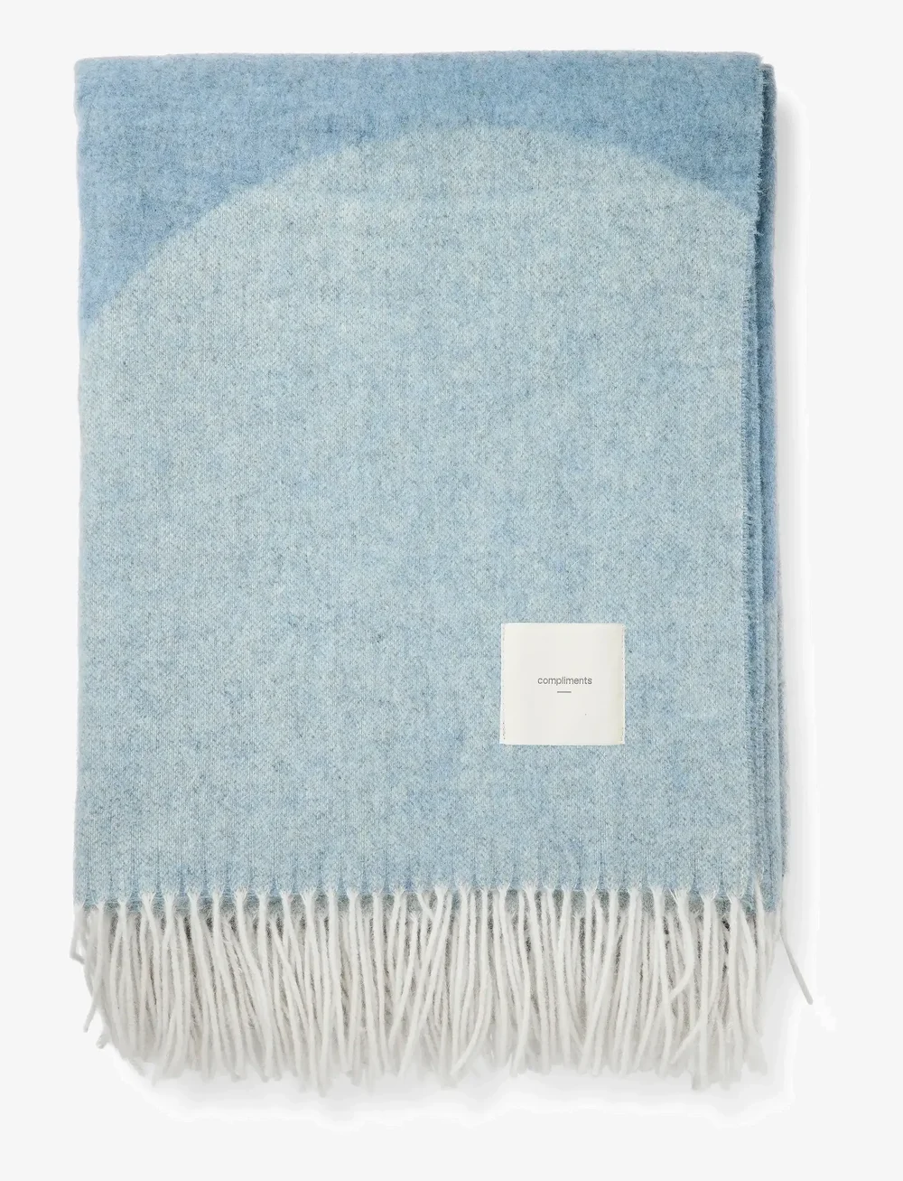 compliments - Waves Throw - köp efter pris - mineral blue - 1