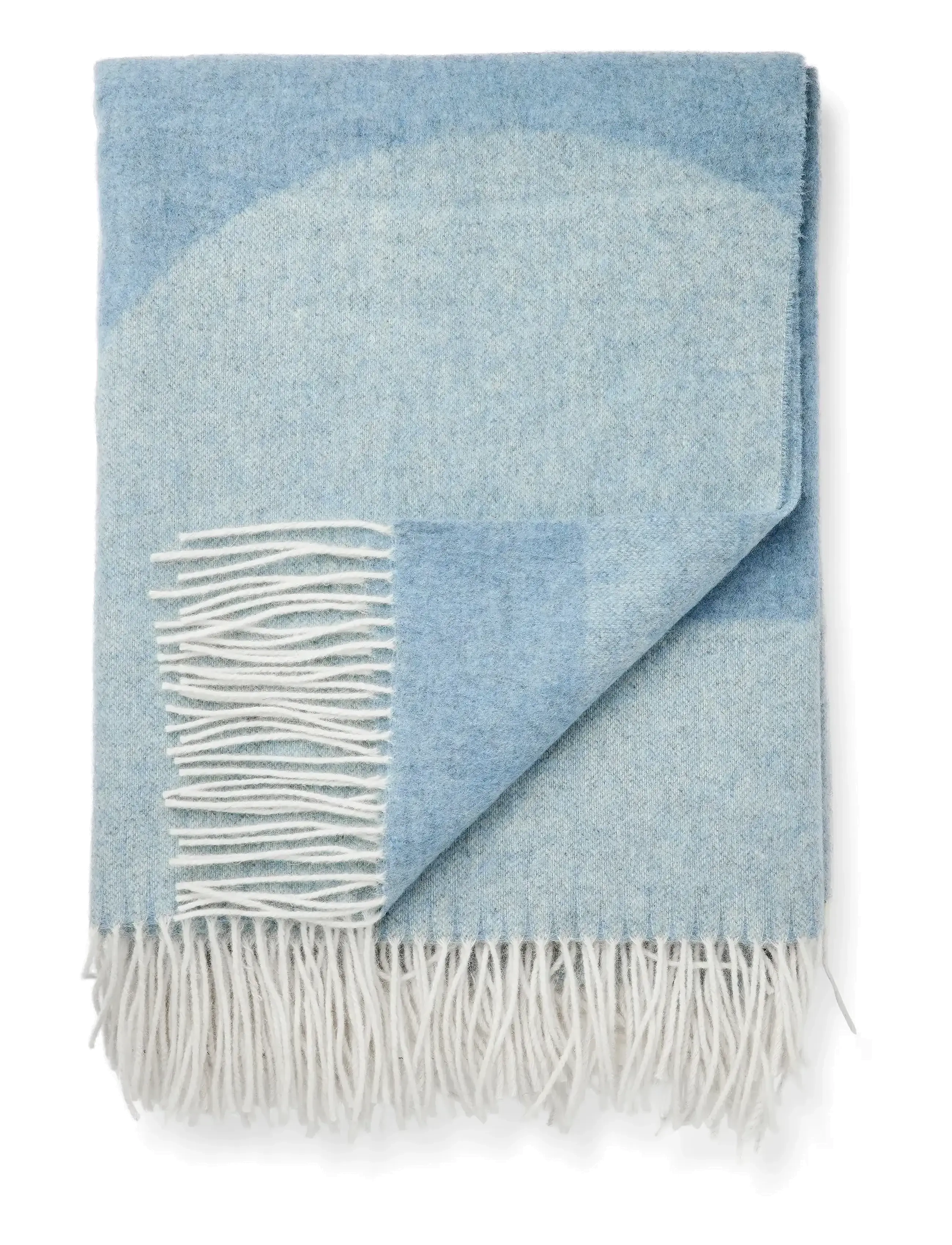 compliments - Waves Throw - udendørstekstiler - mineral blue - 3