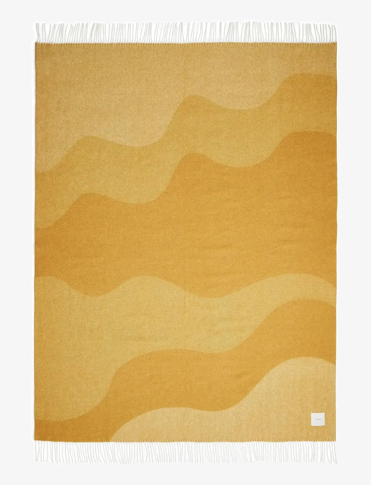 compliments - Waves Throw - textilien für den außenbereich - mustard - 1
