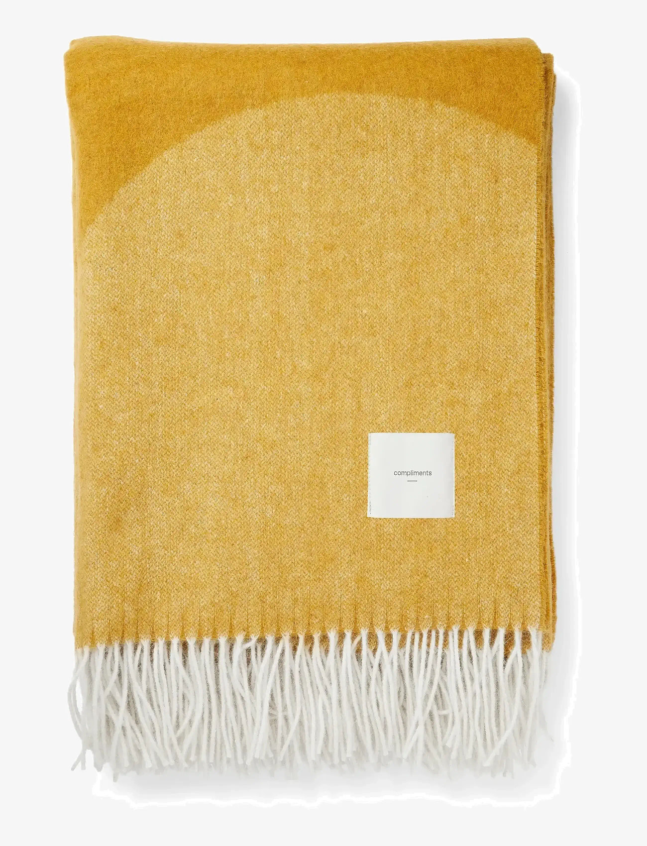 compliments - Waves Throw - textilien für den außenbereich - mustard - 2
