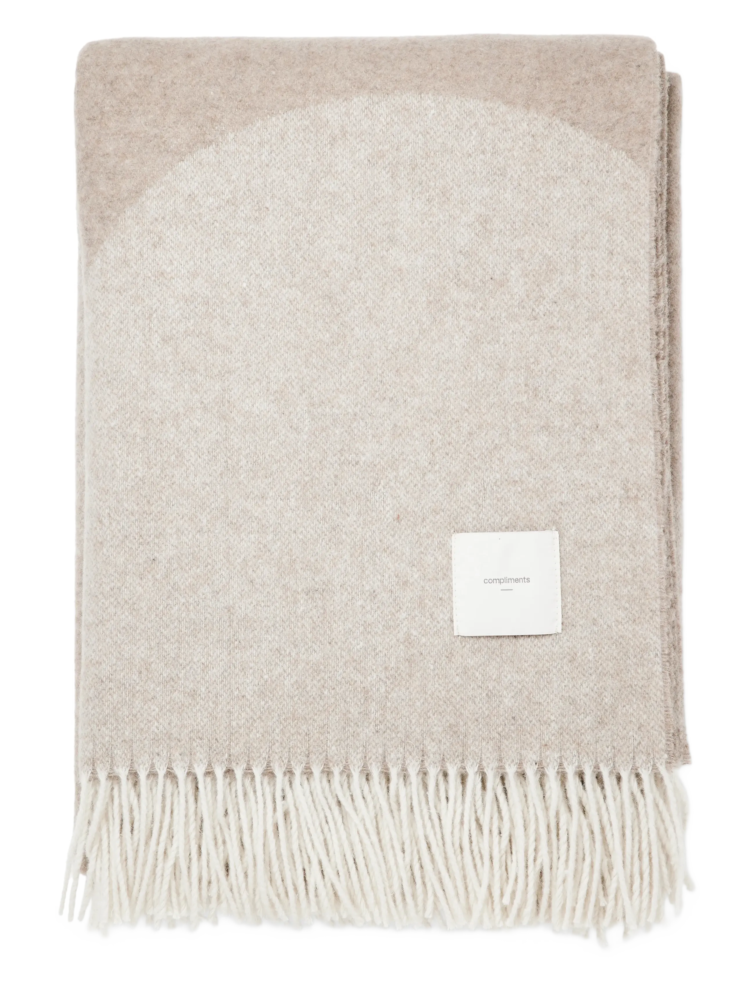 compliments - Waves Throw - filtar & plädar - sand - 2