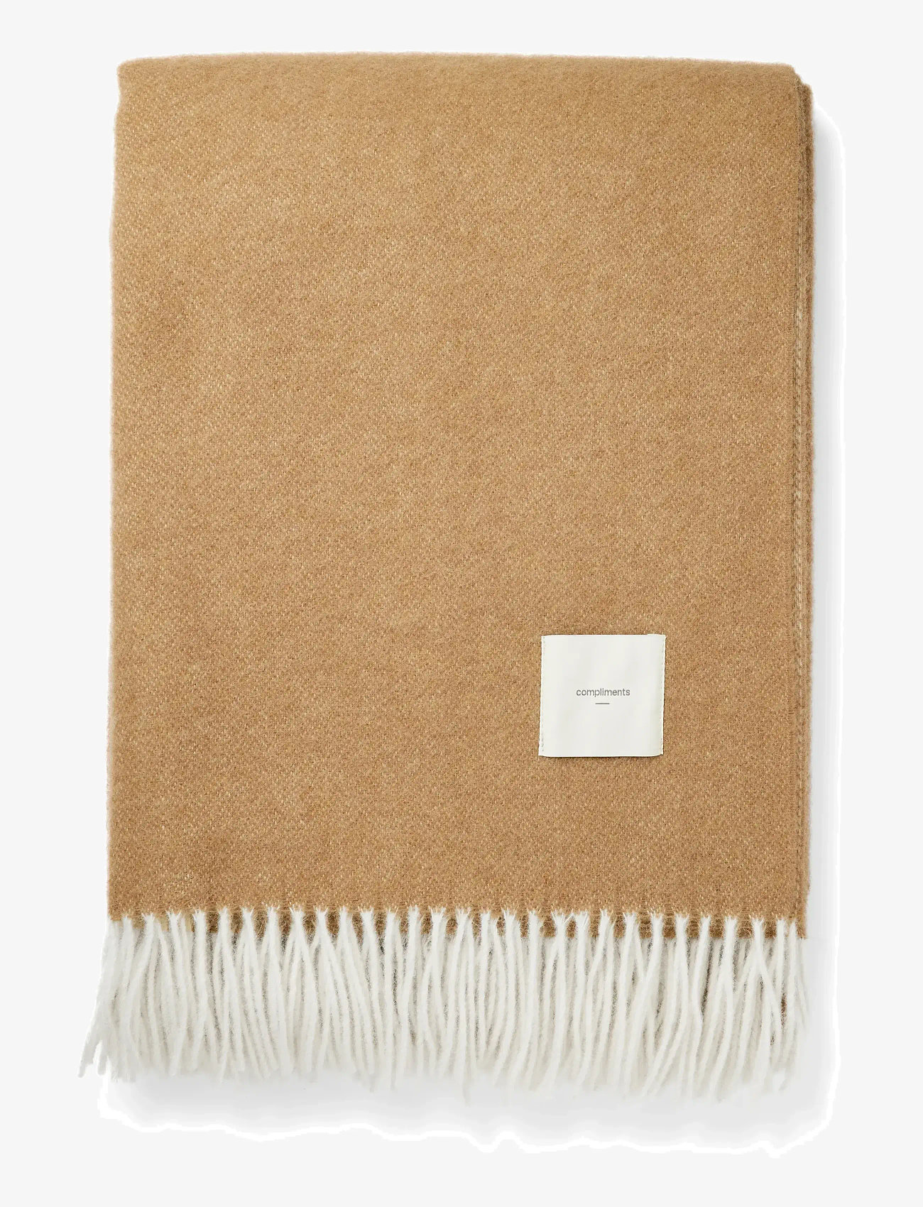 compliments - Duo Throw - pleedid - camel - 1