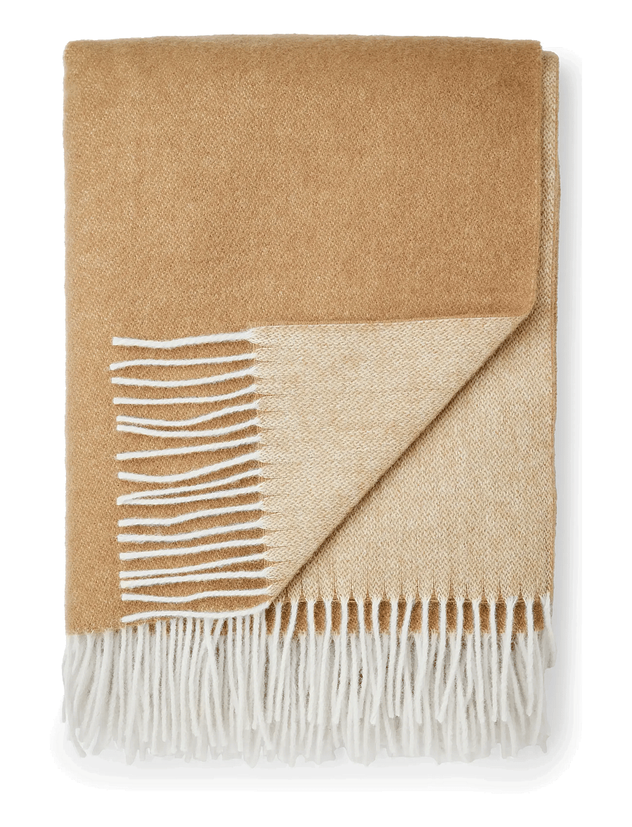 compliments - Duo Throw - tekstiilid välitingimustes - camel - 2