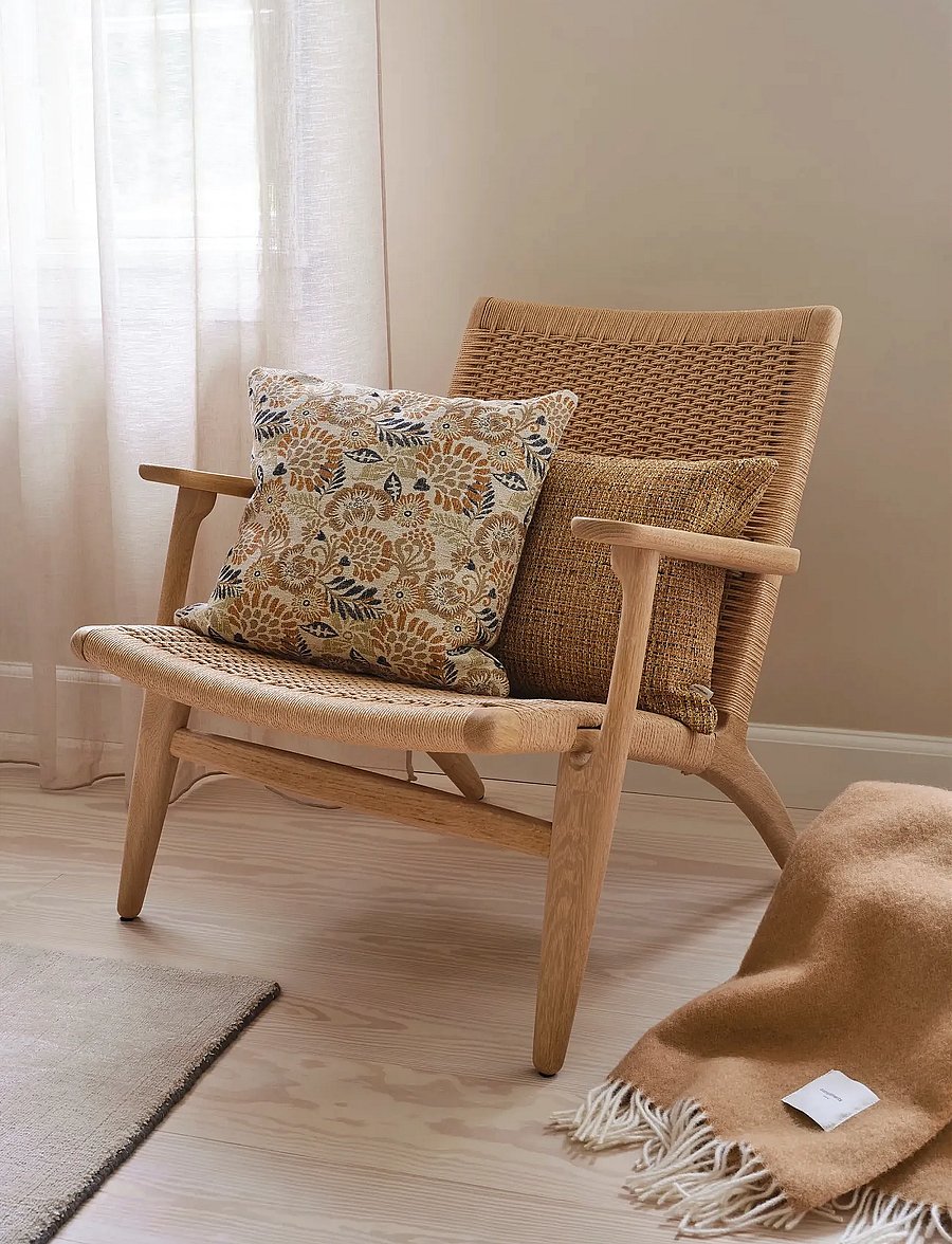 compliments - Duo Throw - tekstiilid välitingimustes - camel - 3