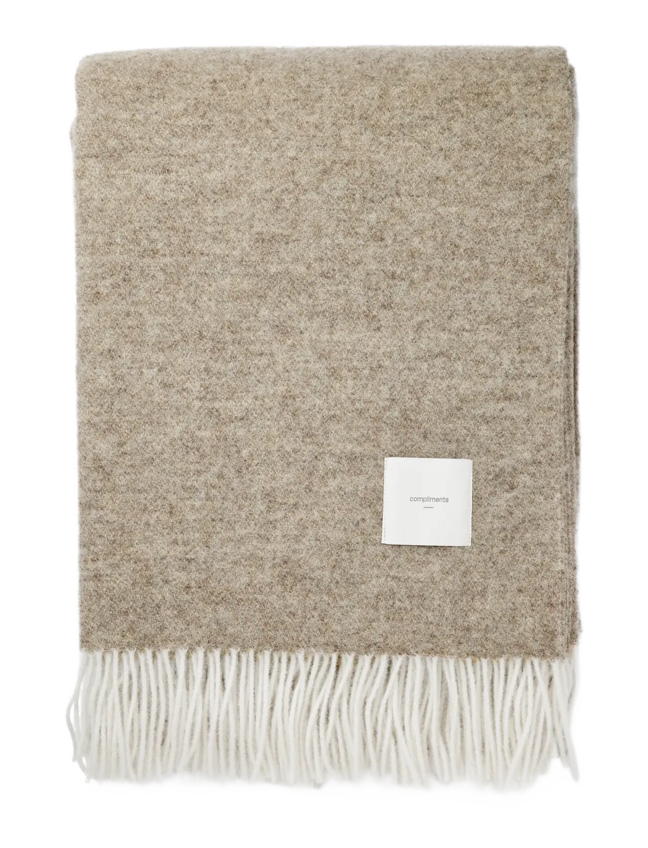 COMPLIMENTS Duo Throw Beige - 140X200CM - Unisex