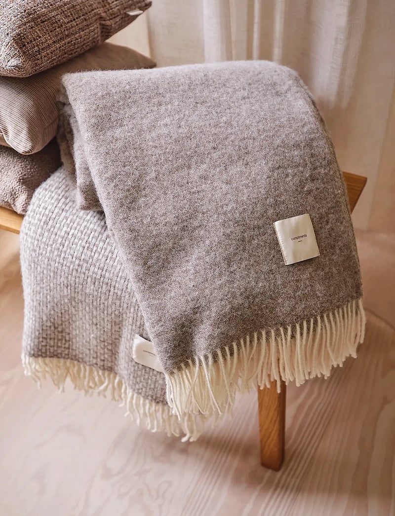 compliments - Duo Throw - textilien für den außenbereich - taupe - 3