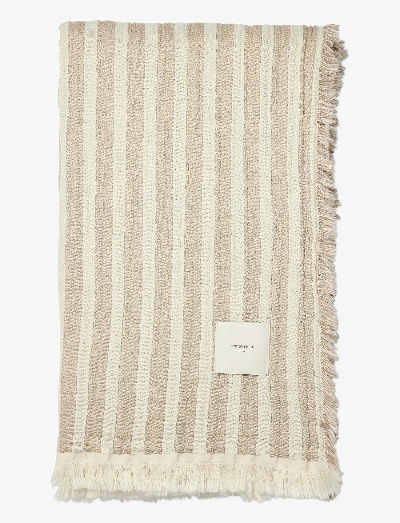compliments - Turin Throw - decken - sand - 1